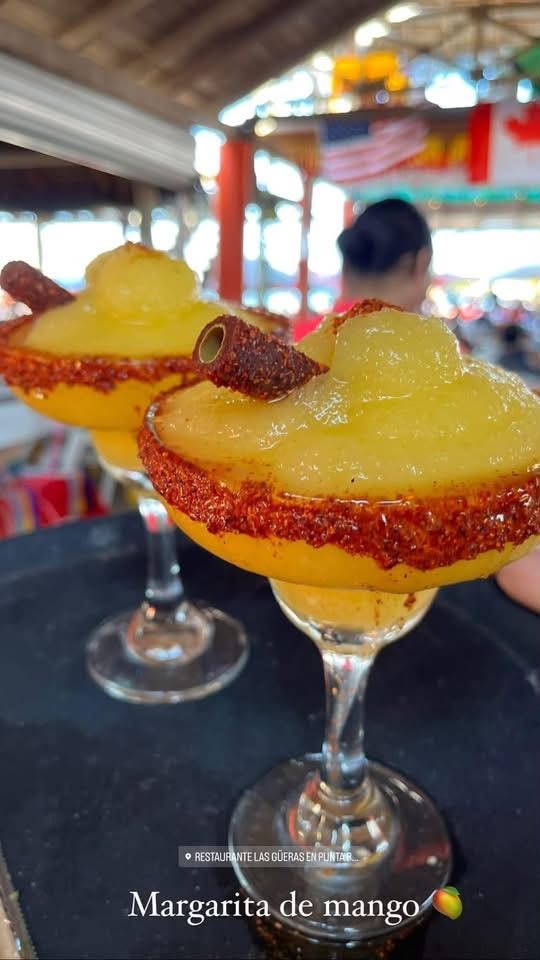 Margaritas de mango