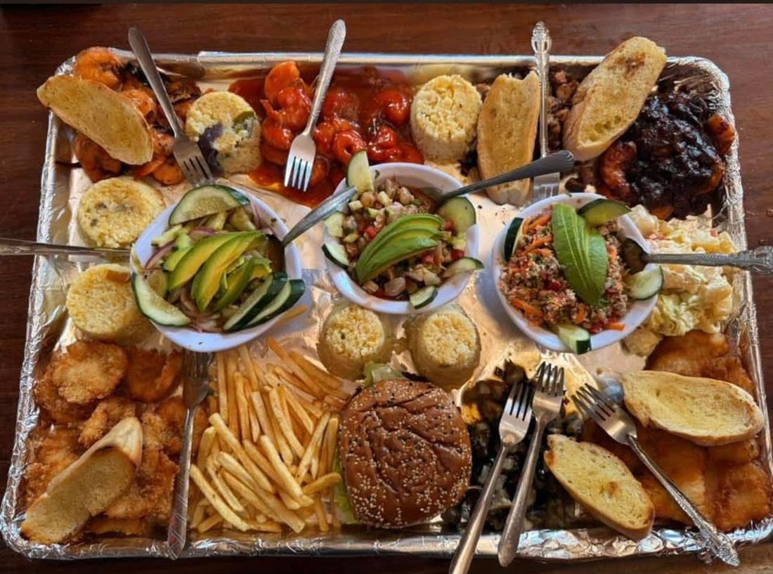 Parrillada de mariscos surtida
